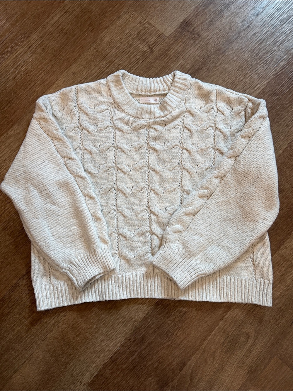 Lauren Conrad Cozy Cable Sweater XXL
